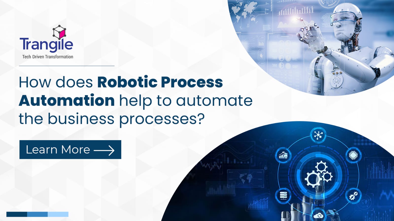 How does RPA help to automate the business processes?