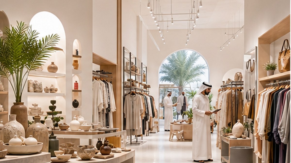Lifestyle and home retail showroom in the Middle East
