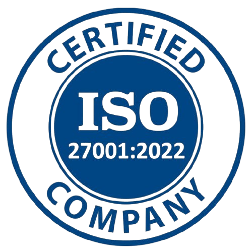 ISO 27001:2022 certified company